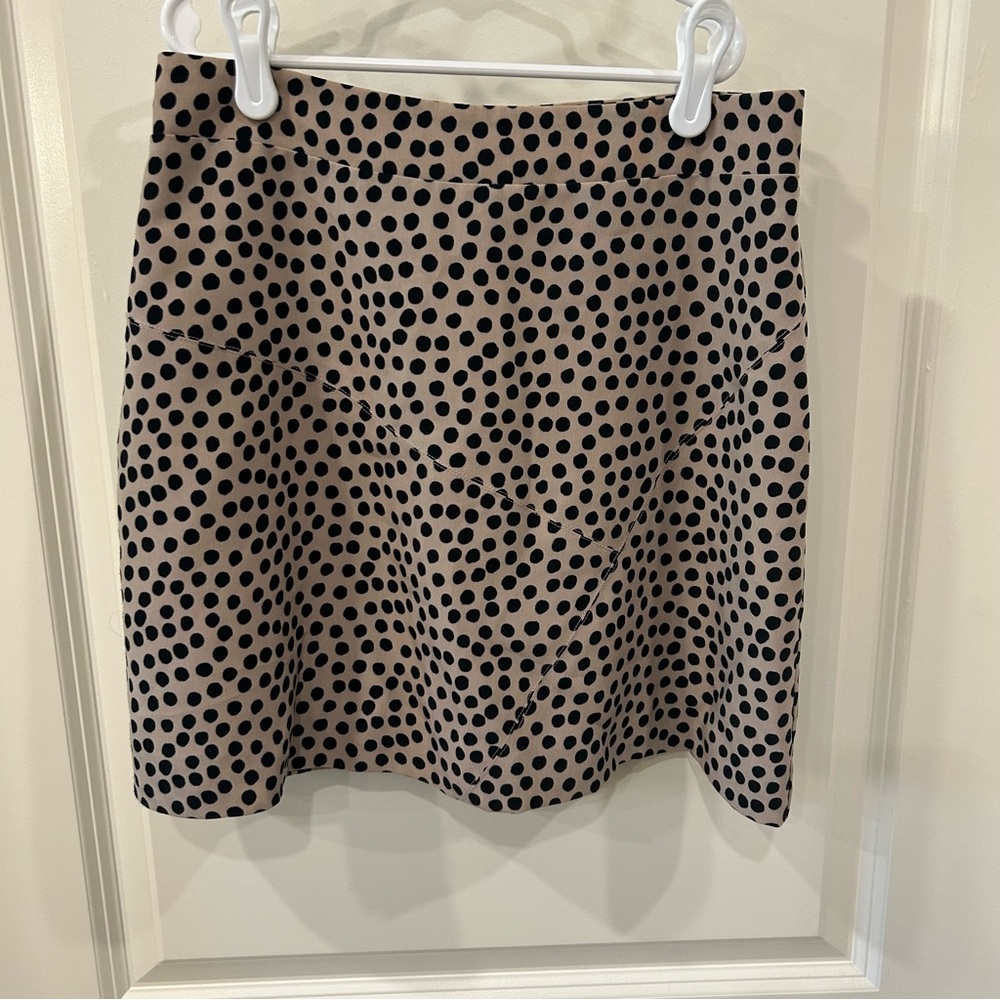 BCBGENERATION Polka Dot Mini Skirt Size 0